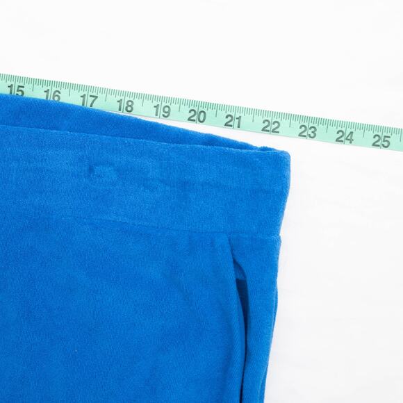 Juicy Couture Blue Splash Terry Joggers Track Pants Size 2X - Picture 7 of 10